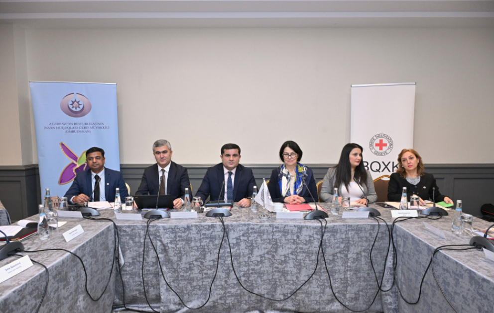Bakıda Ombudsman Aparatı və Beynəlxalq Qızıl Xaç Komitəsi tərəfindən birgə seminar təşkil olunub