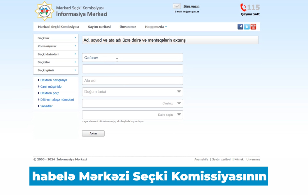 Mərkəzi Seçki Komisiyyası Bələdiyyə seçkiləri ilə bağlı videoçarx hazırlayıb