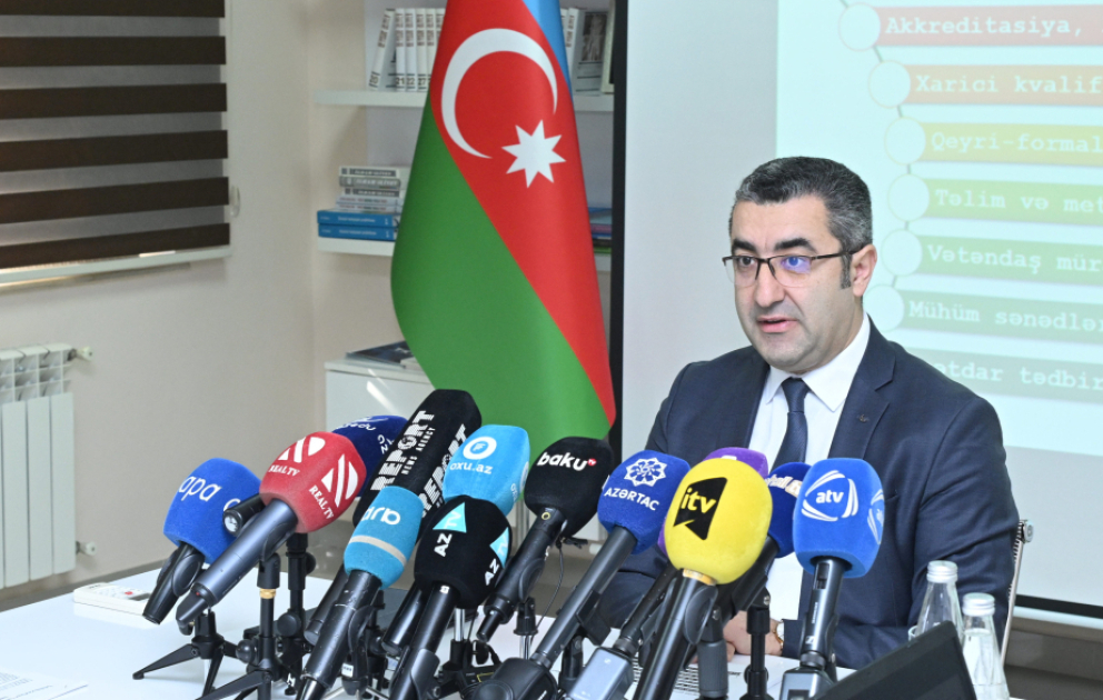 Agentlik rəhbəri diplomların tanınması üzrə ən çox müraciət qeydə alınan ixtisasların adlarını açıqlayıb