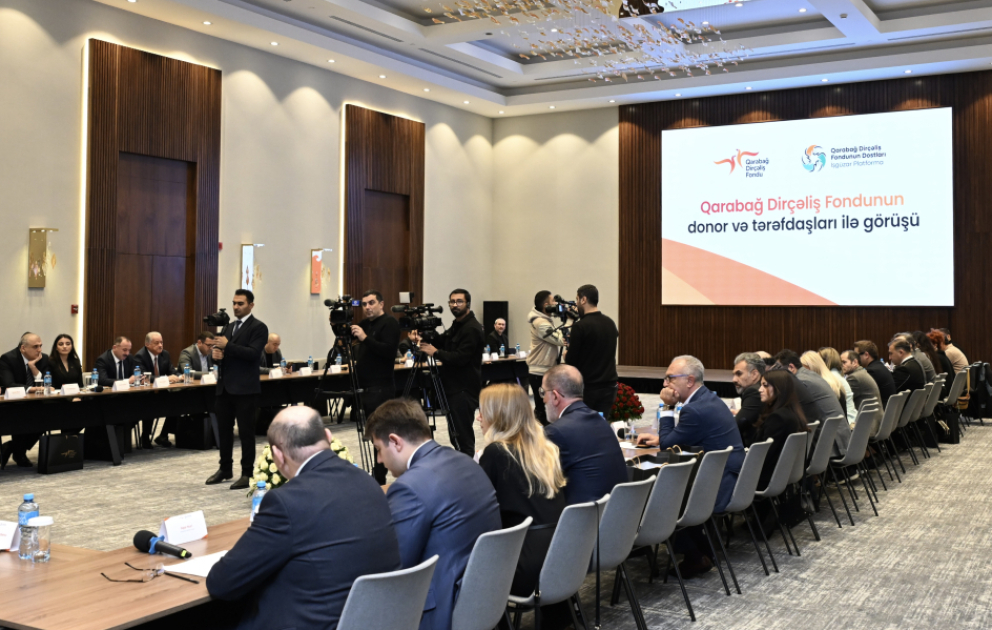 Qarabağın bərpasında həmrəyliyin rolu müzakirə edilib