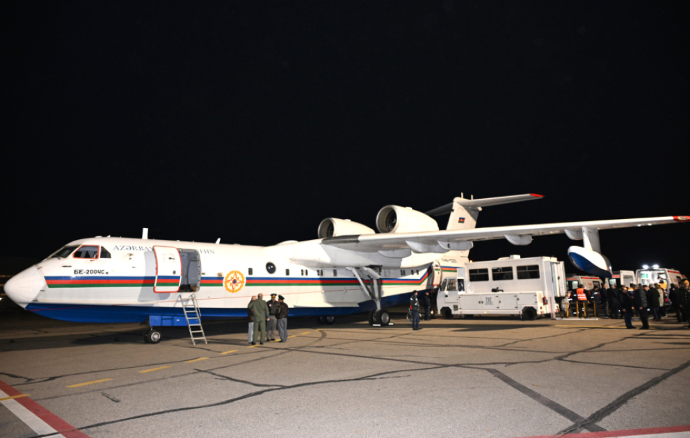 Injured passengers from plane crash transported to Baku