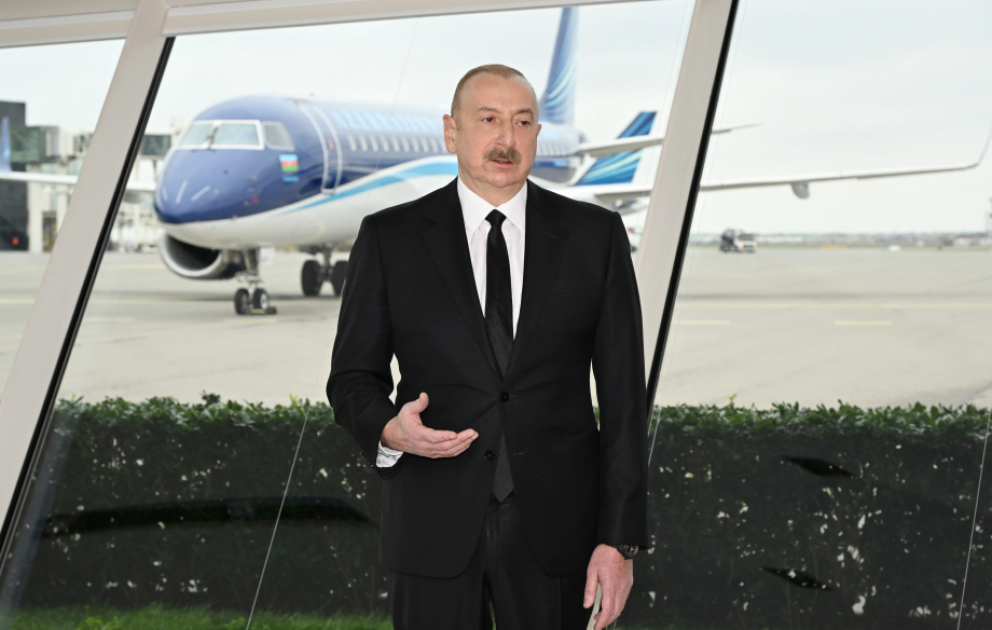 Prezident İlham Əliyev Azərbaycan Televiziyasına müsahibə verib