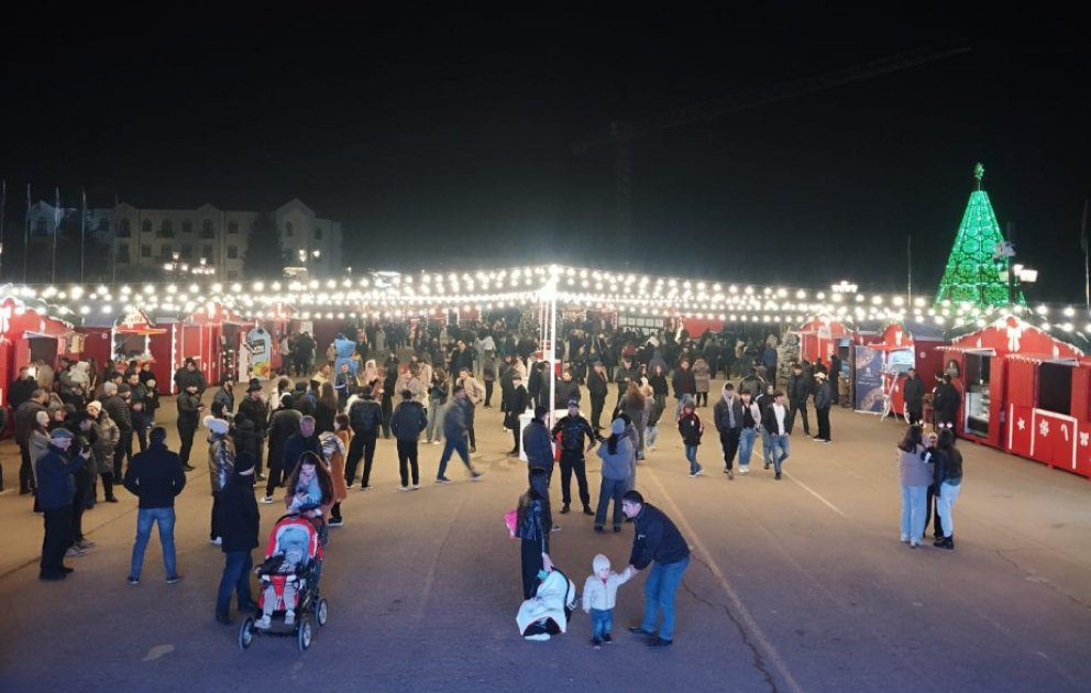 Yeni il ərəfəsində Xankəndiyə turist axını var