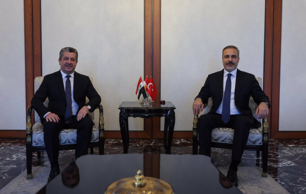 Məsud Bərzani Türkiyədə səfərdədir