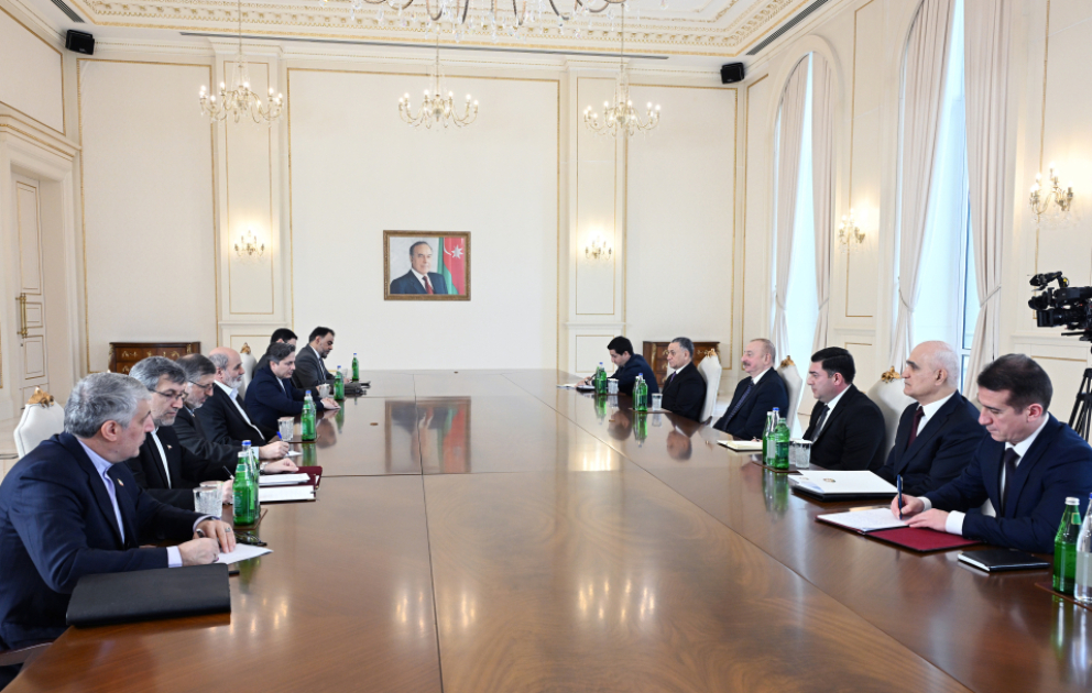 Le président azerbaïdjanais rencontre le secrétaire du Conseil suprême de la sécurité nationale de l’Iran