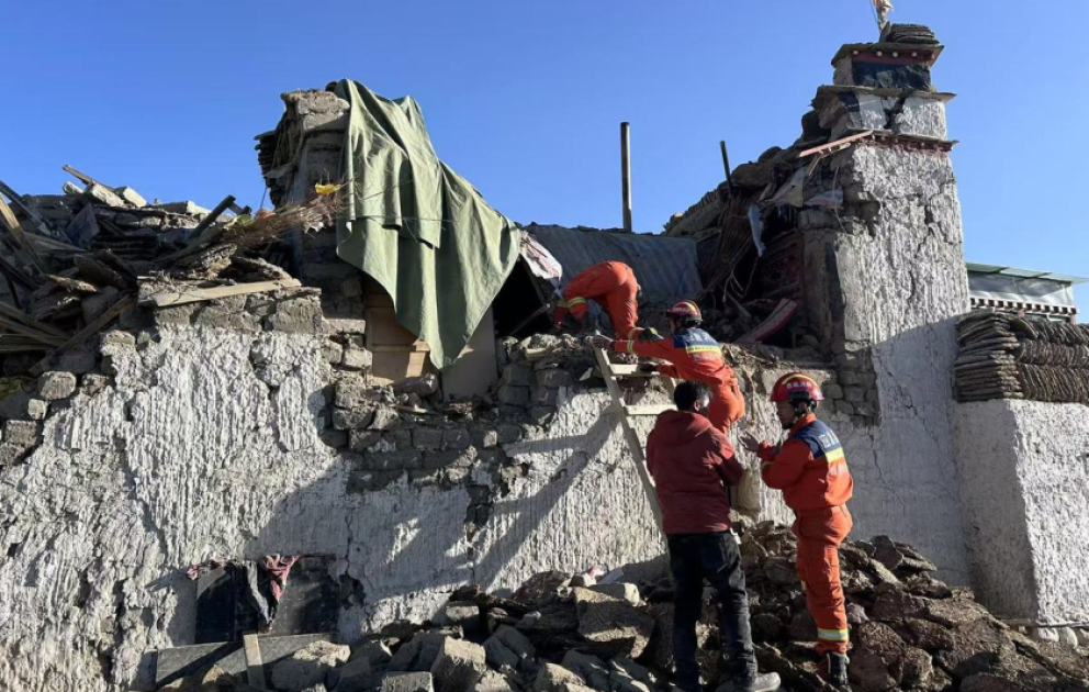 Tibet zəlzələsindən sonra 1211 afterşok qeydə alınıb