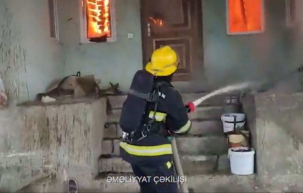 FHN: Masallıda fərdi yaşayış evi yanıb