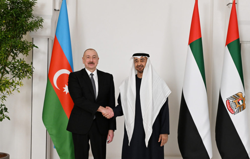 Les présidents azerbaïdjanais et émirati se rencontrent à Abu Dhabi