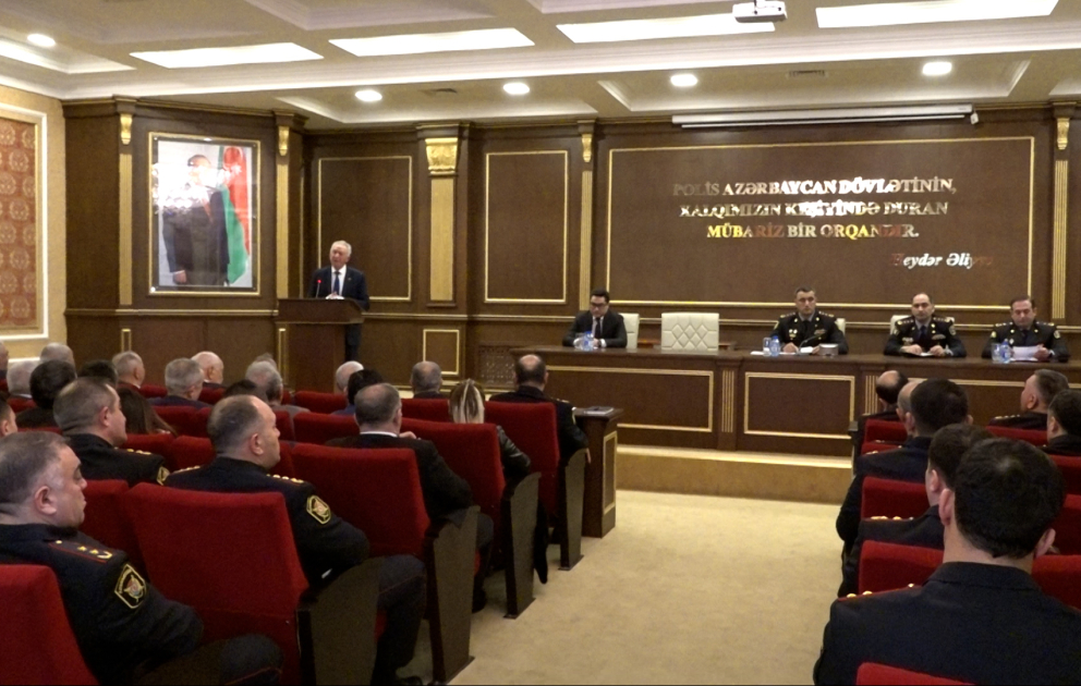 Bələdiyyə seçkilərində polisin xidməti fəaliyyətinə həsr olunan regional seminar-müşavirələrə başlanılıb