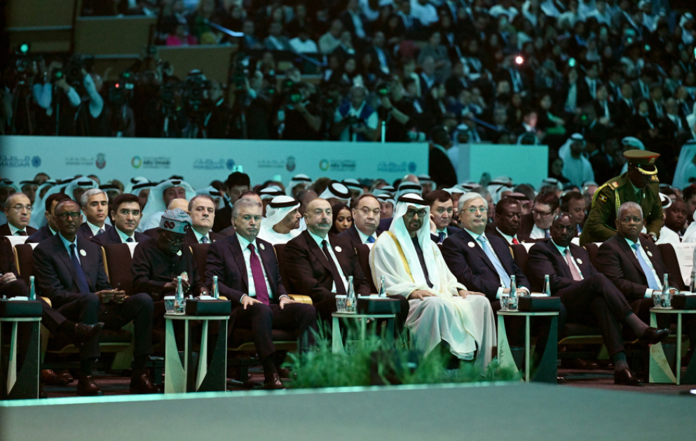 President Ilham Aliyev attended opening ceremony of Abu Dhabi Sustainability Week