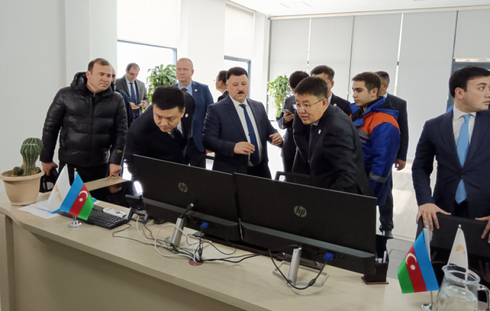 Çinin “Dongfang Electronics Corporation” şirkətinin nümayəndələri Füzuli və Hadruta səfər edib