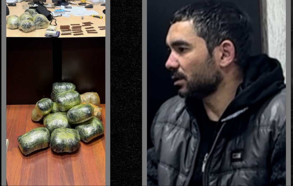 Polis Sumqayıtda 20 kiloqram narkotik vasitə aşkarlayıb