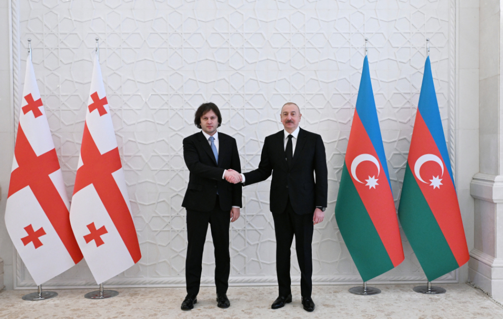 President Ilham Aliyev held one-on-one meeting with Georgian Prime Minister Irakli Kobakhidze