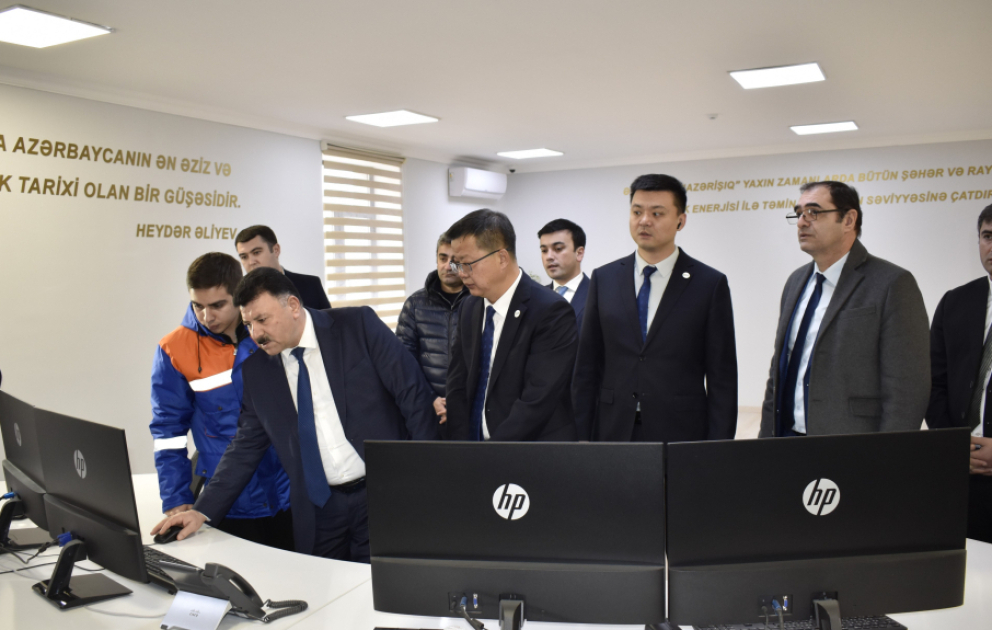 Çinin “Dongfang Electronics Corporation” şirkətinin nümayəndələri Şuşaya səfər edib