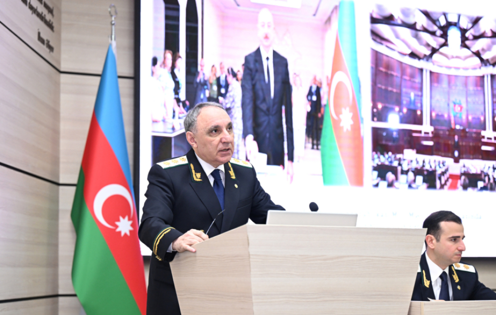 Baş prokuror: 2024-cü ildə ölkə üzrə qeydə alınan cinayətlər azalıb