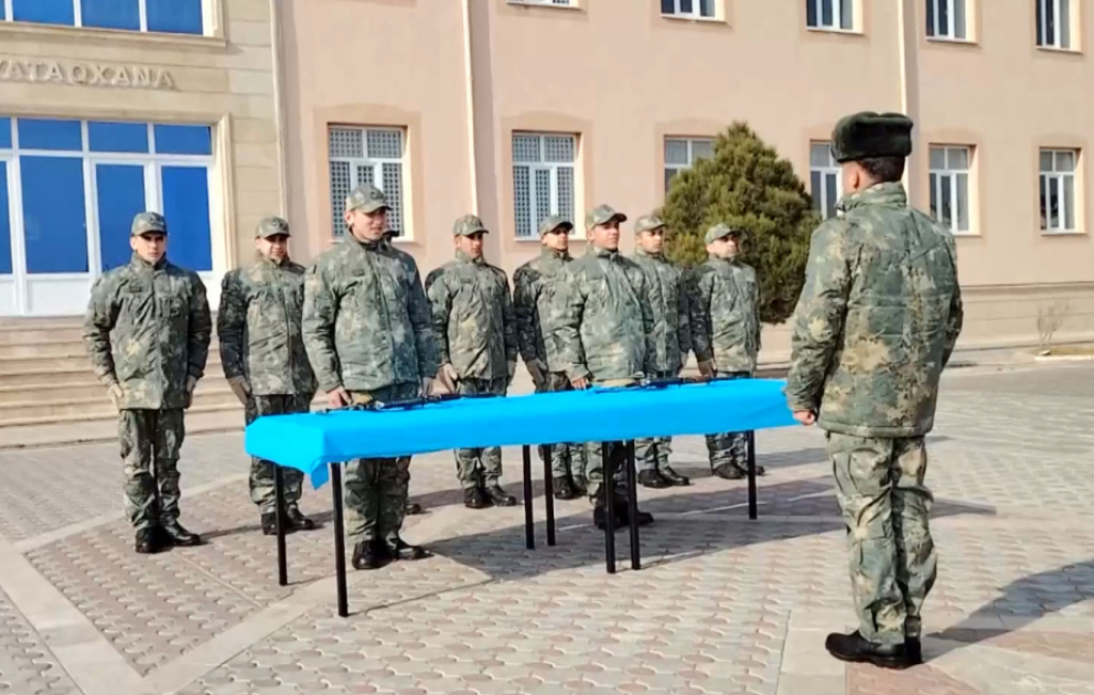 Particular attention paid to the training of new recruits within Combined Arms Army