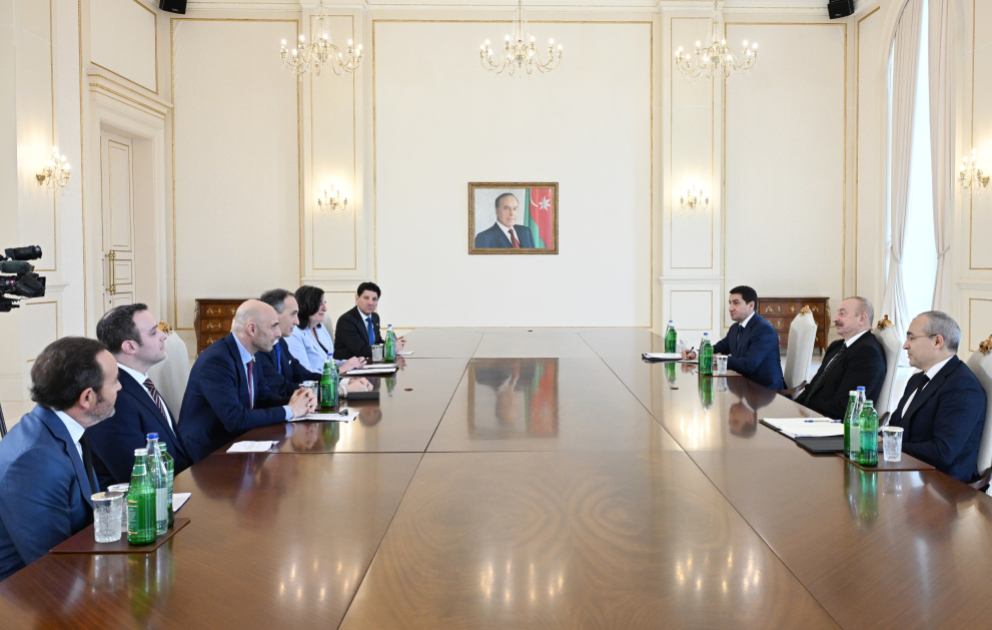 Le président azerbaïdjanais reçoit le co-fondateur du conseil d’administration du Forum économique d’Israël