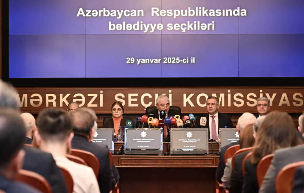 Bələdiyyə seçkilərinin keçirilməsi ilə əlaqədar mətbuat konfransı təşkil olunub