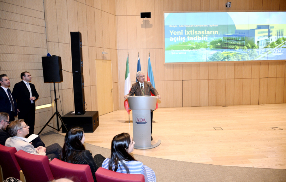 ADA Universiteti kommunikasiya dizaynı və şəhərsalma üzrə yeni ixtisaslarını təqdim edib