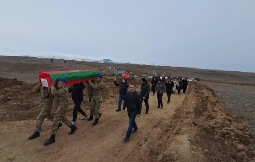 В Джебраиле преданы земле останки шехида Мушфига Гулиева