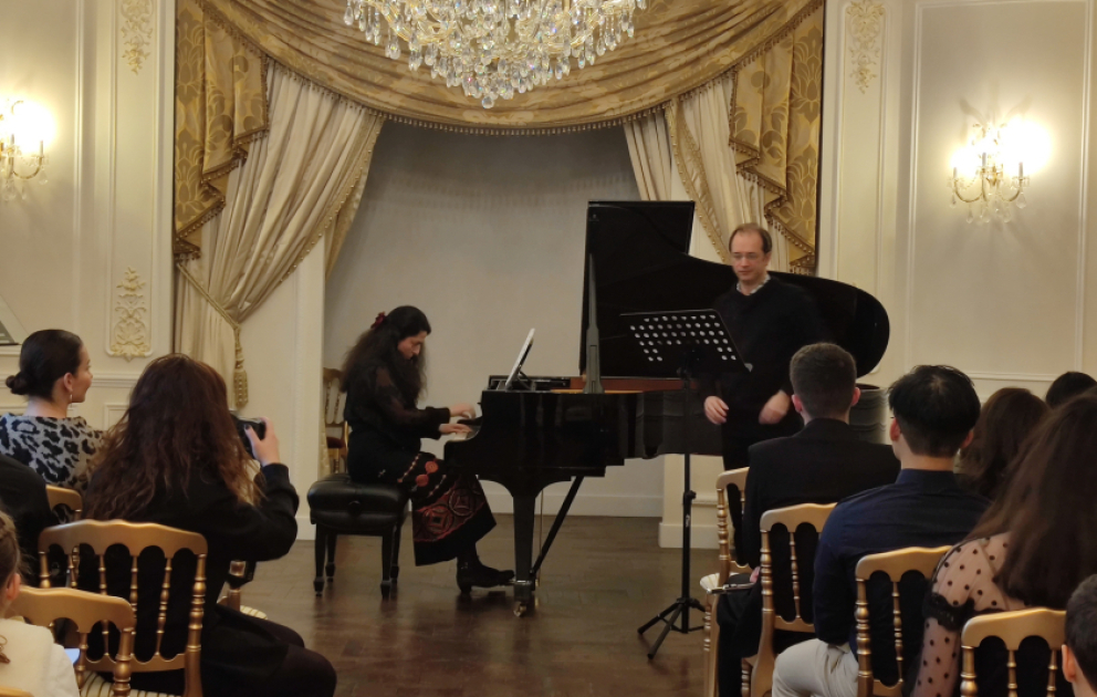 Parisdə Azərbaycan bəstəkarlarının musiqisindən ibarət konsert olub