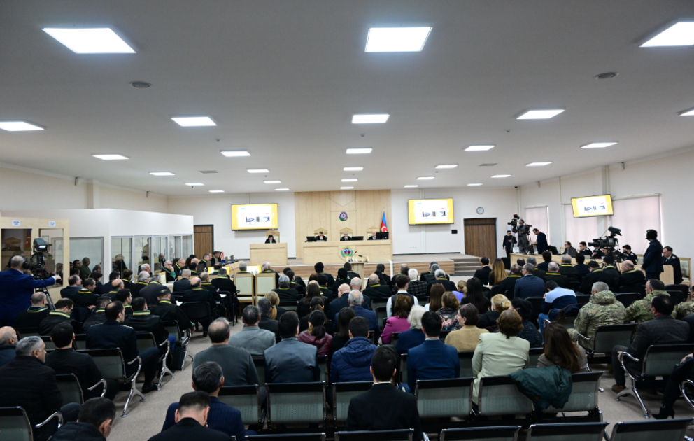 Trial of Armenians accused of crimes against peace and humanity, war and other grave crimes continues
