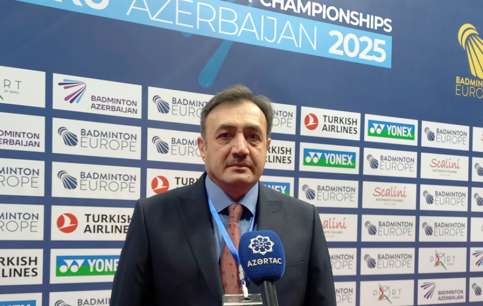Azərbaycan Badminton Federasiyasının rəsmisi: “İnanıram ki, milli komandamız Bakıda keçirilən Avropa çempionatında layiqli çıxış edəcək