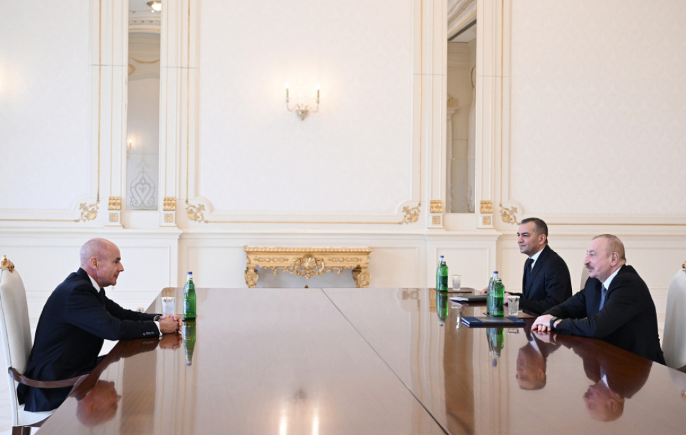 President Ilham Aliyev received President of International Ski and Snowboard Federation