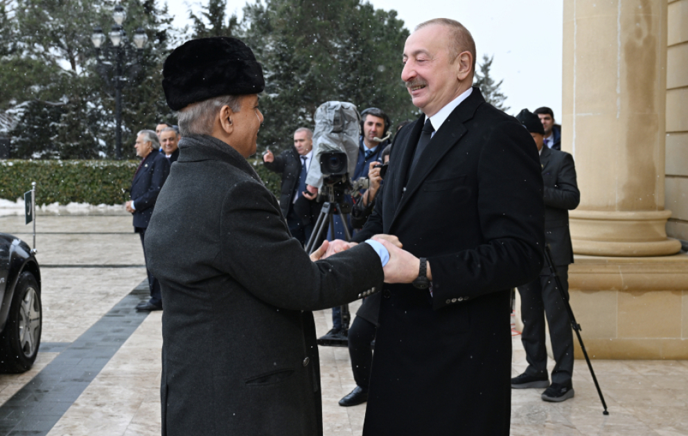 Official welcome ceremony was held for Prime Minister of Pakistan Muhammad Shehbaz Sharif