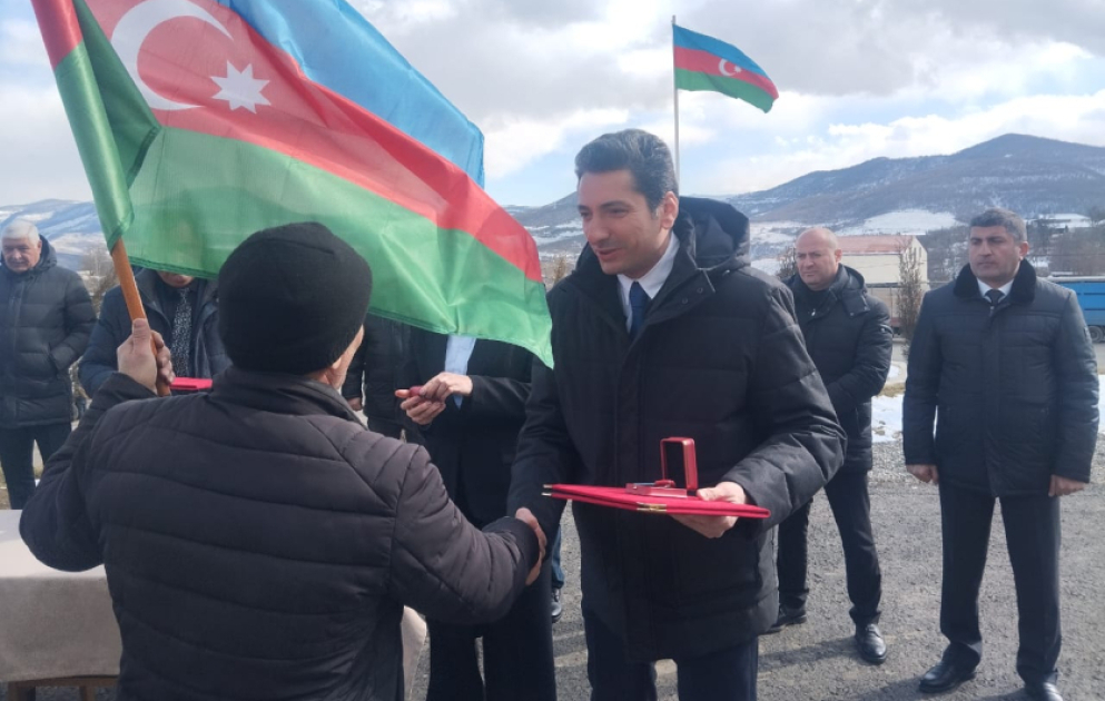 22 more families relocated to Khojaly’s Ballija village get house keys