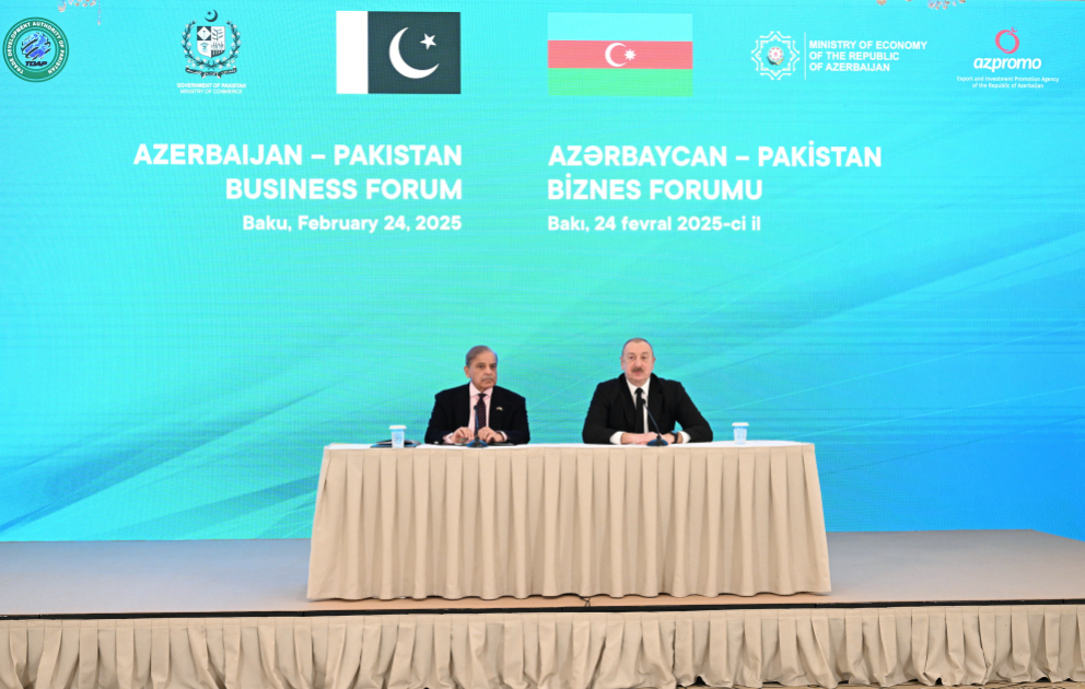 Azərbaycan-Pakistan biznes forumu keçirilib