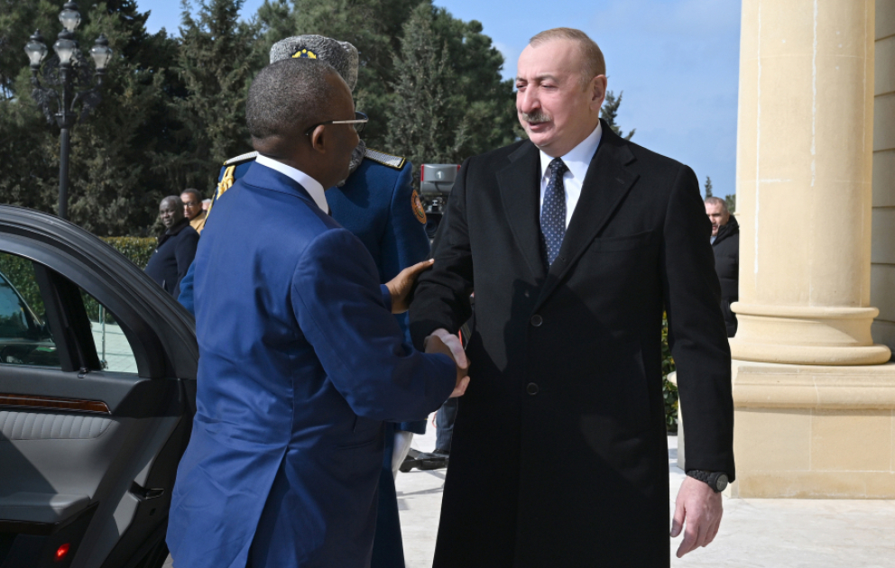 Cérémonie d’accueil officiel du président de la Guinée-Bissau à Bakou