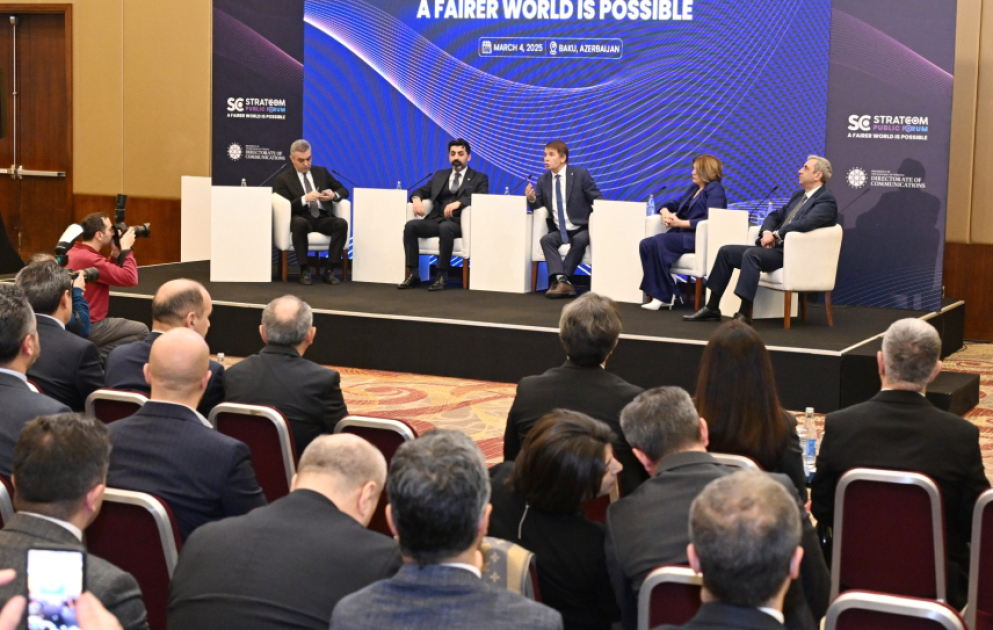 Bakıda “Daha ədalətli bir dünya mümkündür” adlı panel müzakirə keçirilib