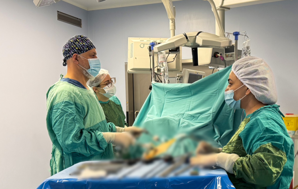 Yeni Klinikada ilk dəfə canlıdan-canlıya böyrək transplantasiyası əməliyyatı həyata keçirilib