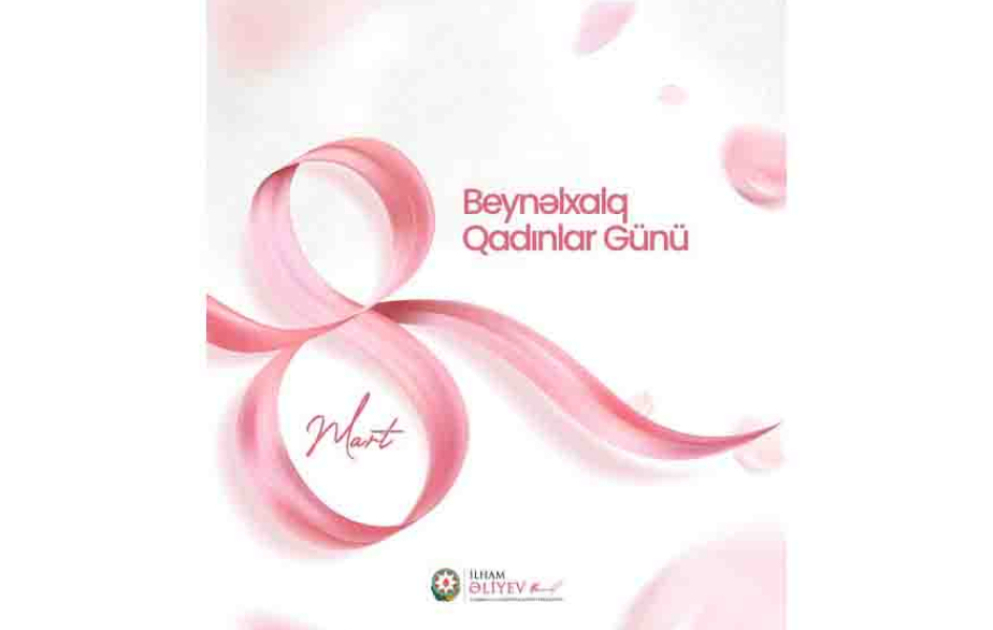 Internationaler Frauentag: Präsident Ilham Aliyev teilt Beitrag in sozialen Medien