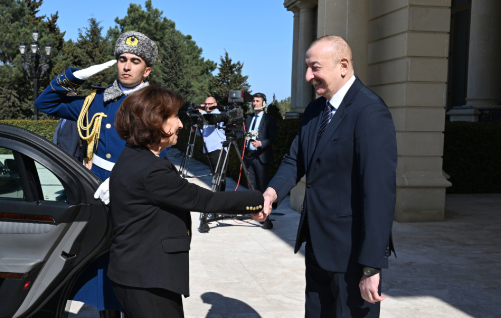 Official welcome ceremony was held for President of North Macedonia Gordana Siljanovska-Davkova