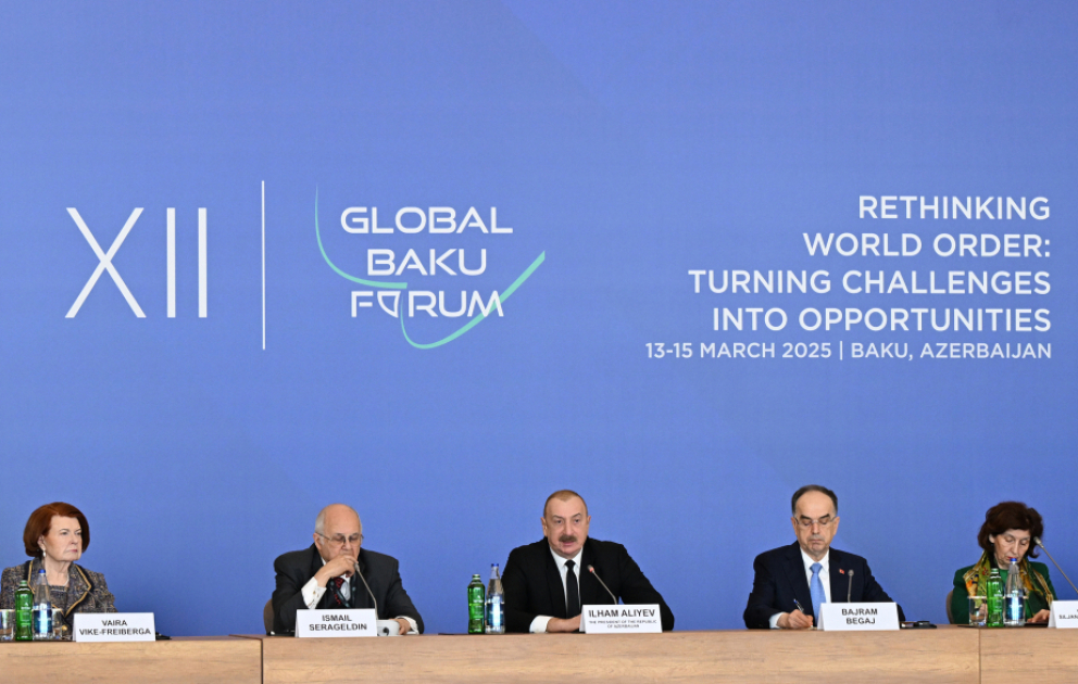 Prezident İlham Əliyev: Qlobal Bakı Forumu hazırda aparıcı beynəlxalq platformalardan biridir