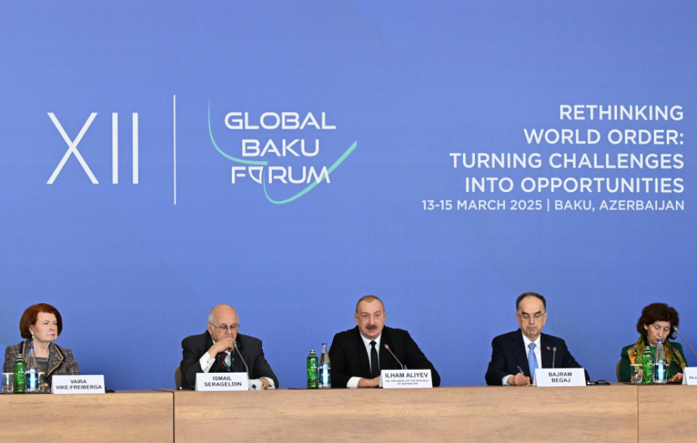 President Ilham Aliyev: Global Baku Forum has become one of the leading international platforms