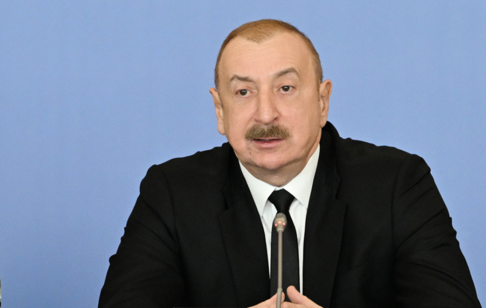 Prezident: Görürük ki, bu gün Avropa İttifaqı daha güclü hərbi potensial qurmaq üçün siyasətini necə dəyişir