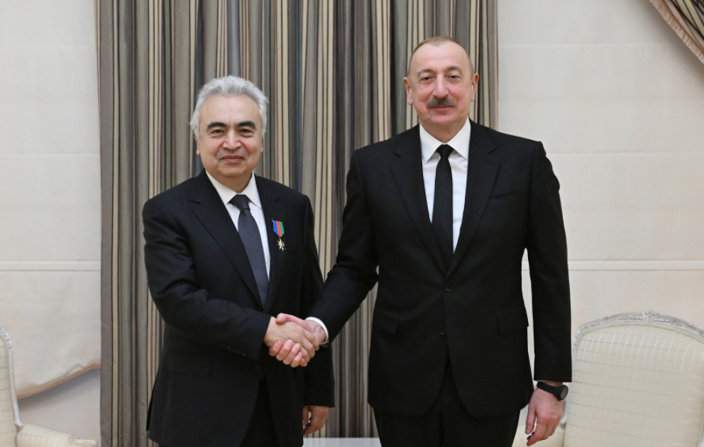 Präsident Ilham Aliyev empfängt Chef Internationaler Energieagentur