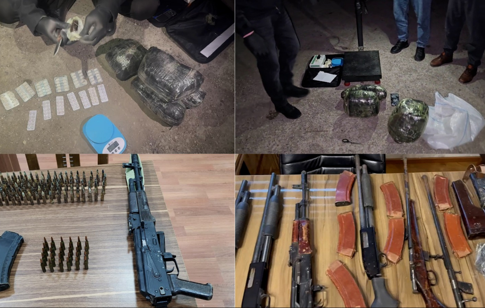 Binəqədidə polis əməliyyat keçirib, 22 kiloqram narkotik vasitə aşkarlanıb