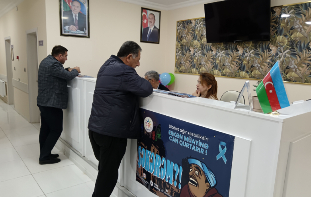 “Erkən müayinə can qurtarır” adlı tibbi aksiyanın növbəti ünvanı Sabirabad olub