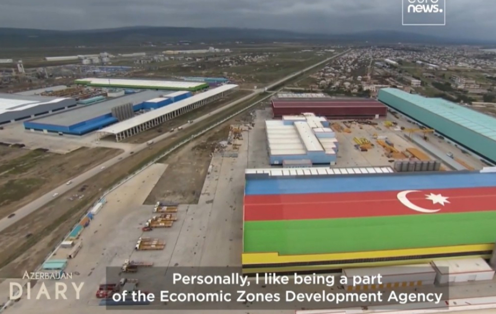 "Euronews" Azərbaycanın sənaye zonaları barədə video yayımlayıb