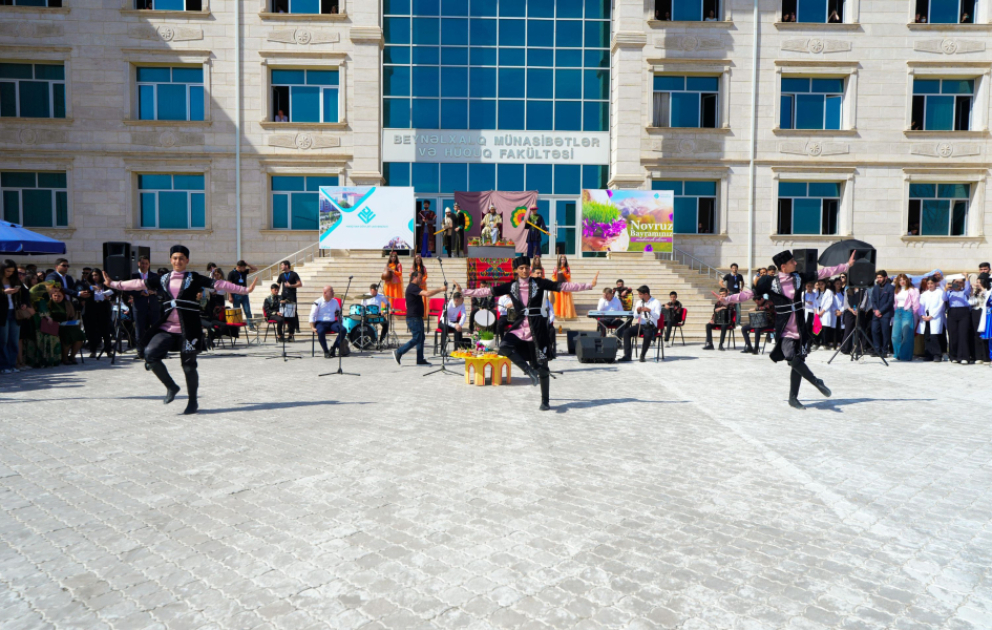 Naxçıvan Dövlət Universitetində Novruz şənliyi keçirilib
