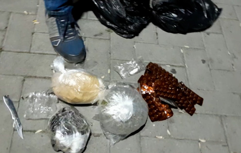Bakıda narkoşəbəkə üzvü saxlanılıb