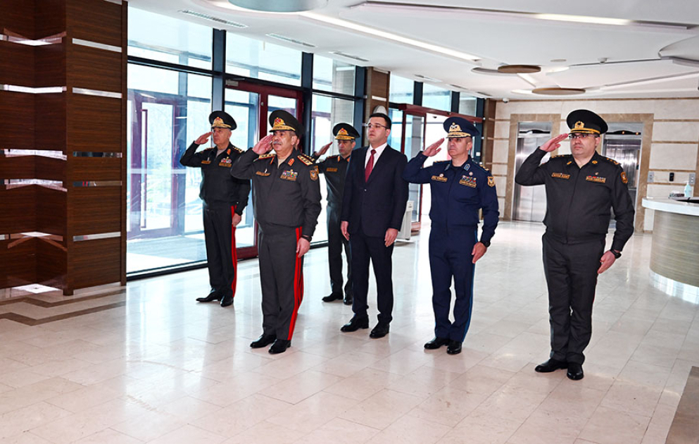 Azerbaijan Defense Ministry’s leadership visits Main Clinical Hospital
