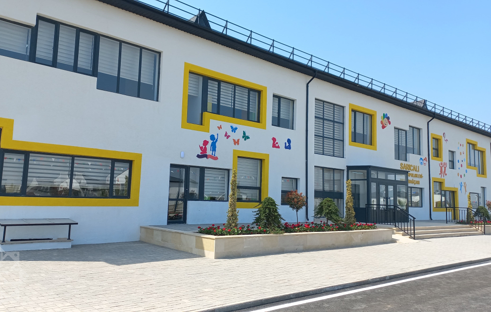 Sarıcalı kəndindəki körpələr evi-uşaq bağçasında azyaşlıların təlim-tərbiyəsi üçün hər cür şərait yaradılıb