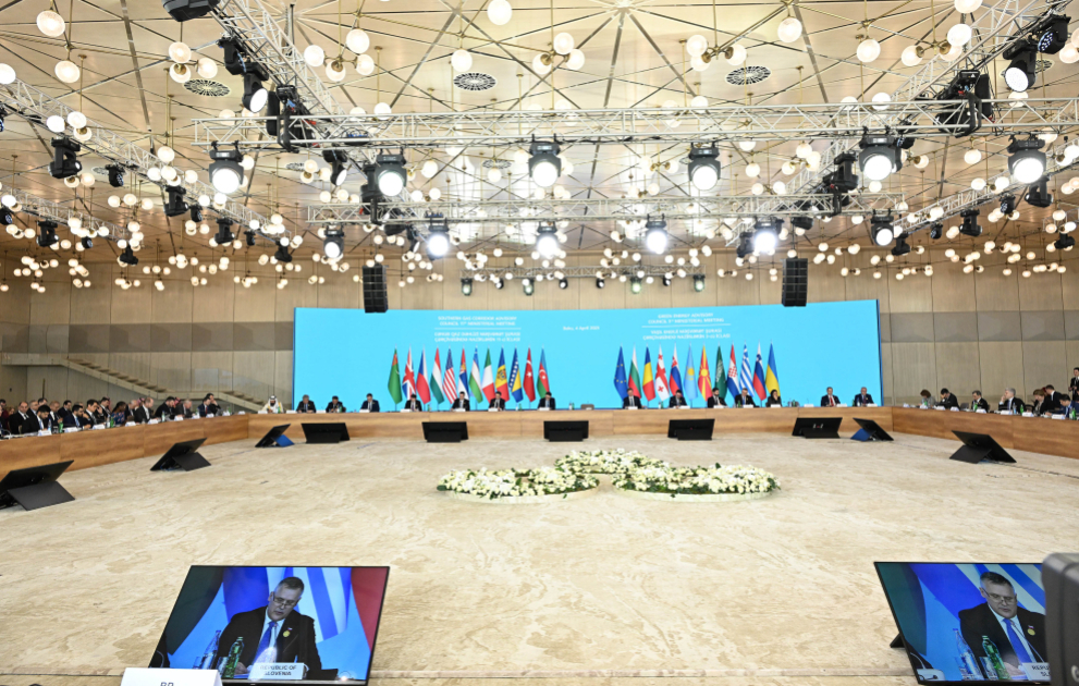 11th Southern Gas Corridor Advisory Council Ministerial Meeting and 3rd Green Energy Advisory Council Ministerial Meeting feature plenary sessions