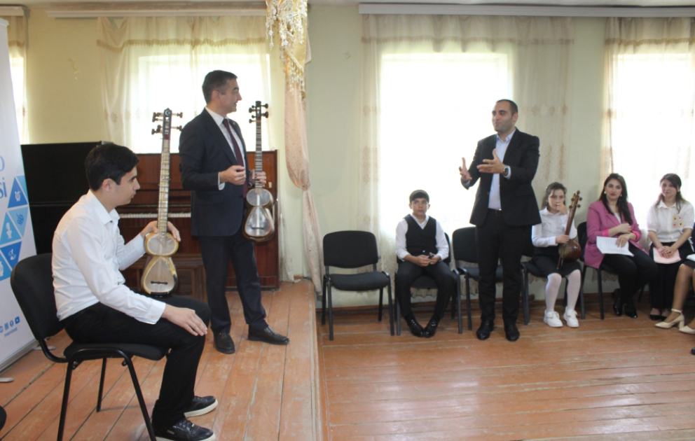 Sabirabadda uşaq musiqi və incəsənət məktəblərinin müəllim və şagirdləri üçün ustad dərsləri təşkil olunub