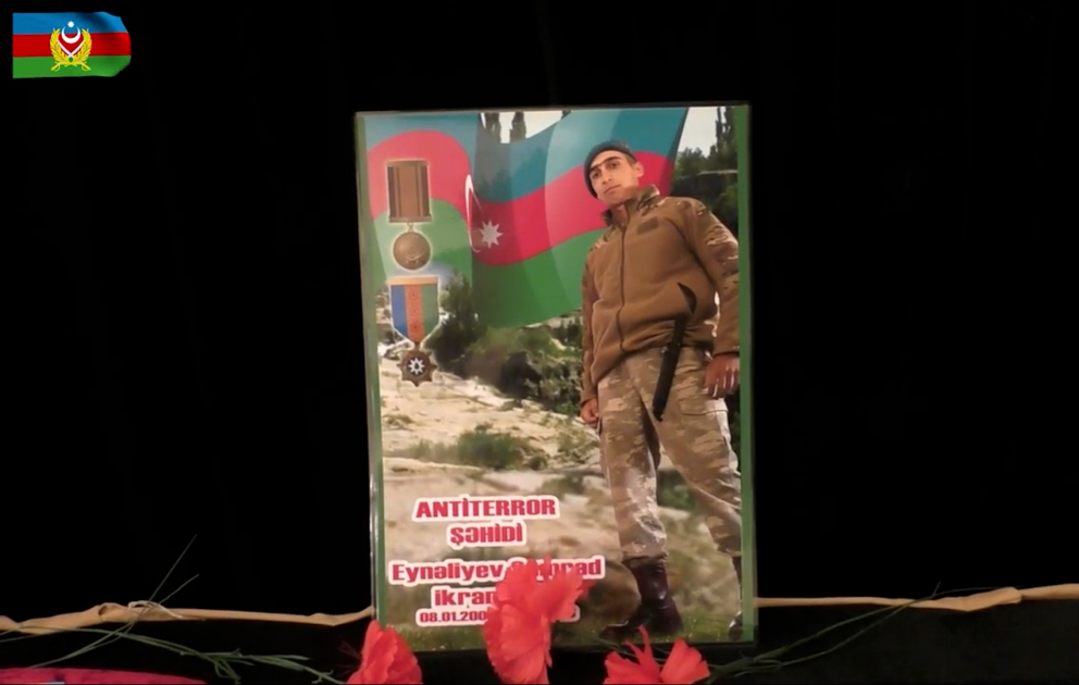 Şəhid əsgər Samrad Eynəliyevin xatirəsi yad edilib